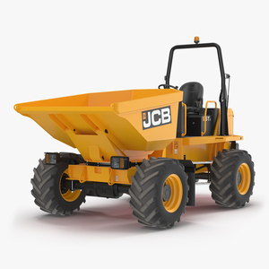 3D model JCB 6T-1 Site Dumper