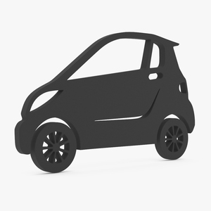 3D model Car Micro Silhouette