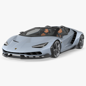 3D Lamborghini Centenario Roadster 2017