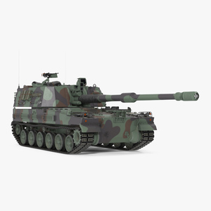 K9 Thunder Self Propelled Howitzer 3D model