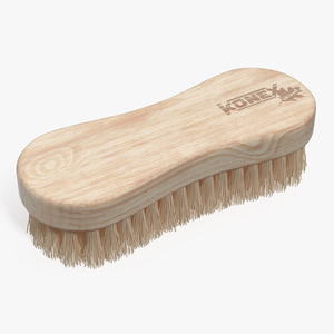 3D Konex Nylon Fiber Cleaning Brush Light Wood model