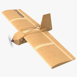 3D Cardboard Drone SYPAQ Flying model