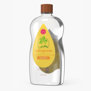 Gentle Baby Oil Yellow 3D