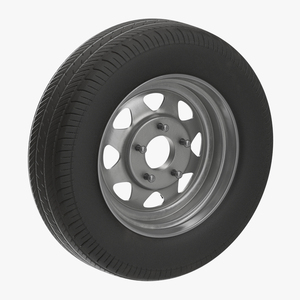 3D model Spare Car Wheel