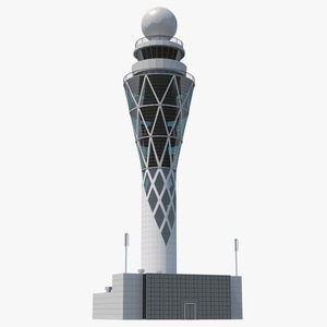 3D Airport Tower model