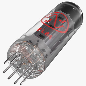 3D Vacuum Tube EL84 6BQ5