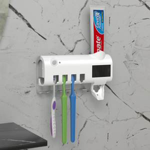 UV Toothbrush Sterilizer with Brushes 3D