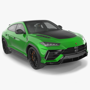 Lamborghini Urus Performante SUV Rigged 3D model