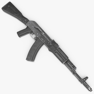 3D model Assault Rifle AK-74M