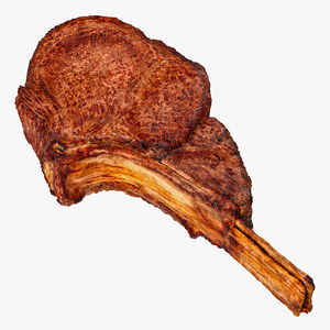 Grilled Lamb Chop 3D