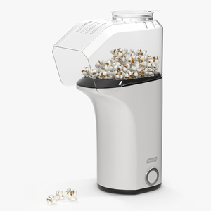 3D Home Popcorn Popper Maker Dash White