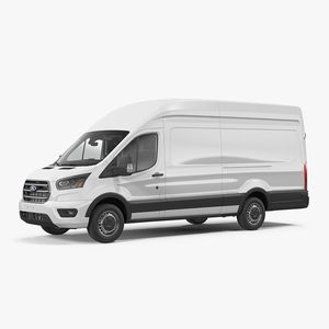 3D Ford Transit Cargo 2020 model