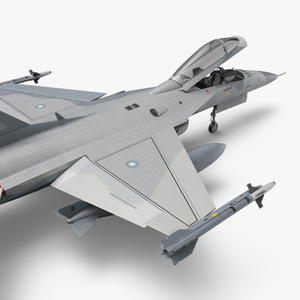 3D model Military Fighting Jet AIDC F-CK-1 Ching-Kuo Rigged