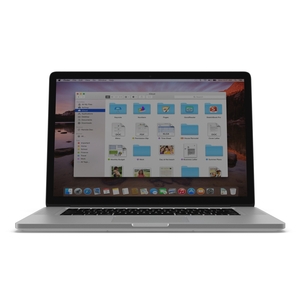 3D model MacBook Pro with Retina display 15 inch model