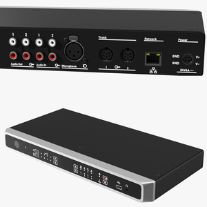 3D model Conference System Control Unit