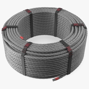 3D Srawl Warp Steel Rope Coil