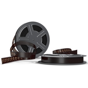 Video Film Reel Set 3D model