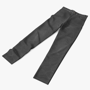 3D model Classic Denim Black Jeans