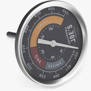 3D Oklahoma Joes Analog Temperature Gauge model