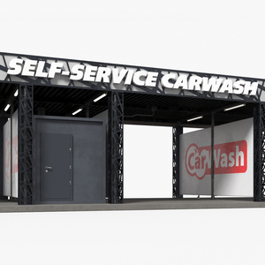 3D model Self Serve Auto Wash