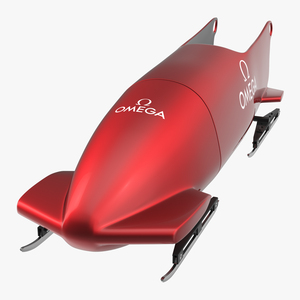 Bobsled Two Person Omega 3D model