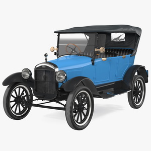 3D model Classic Ford Model T 1926