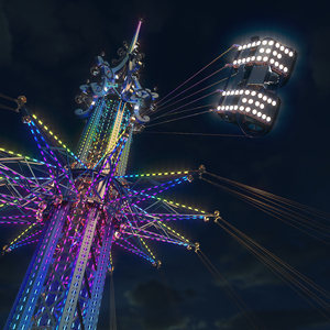 3D model Orlando StarFlyer Luminous Fur