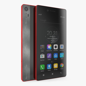 Lenovo Vibe Shot Crimson 3D model