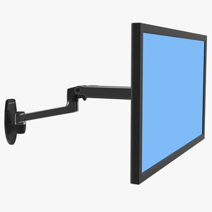 Mount Monitor Arm Ergotron LX 3D model