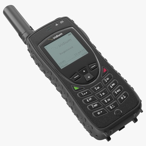 3D Iridium Extreme Satellite Phone Kit Black