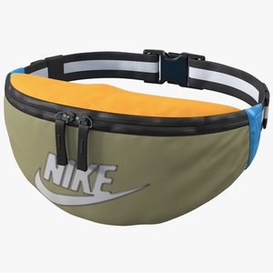 3D Nike Heritage Hip Pack Jade Stone model