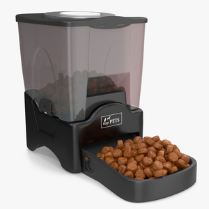 Pet Dry Food Dispenser 3D