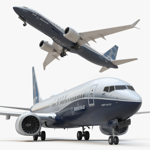 3D Boeing 737 MAX 8