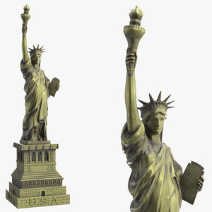 Statue of Liberty Replica Bronze 3D