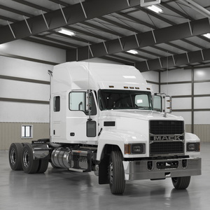 Mack Pinnacle 2025 Truck White Rigged 3D