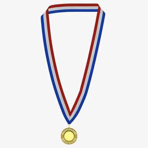 3D Award Medal Gold