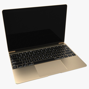 Sleek Modern Laptop 3D model