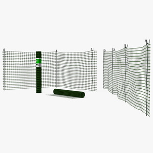 3D Garden Safety Barriers Set