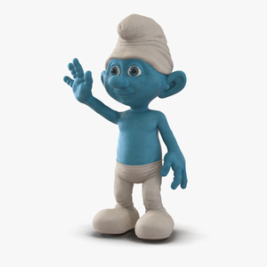 Smurf Pose 2 3D