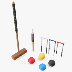 3D Croquet Set