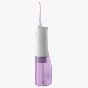 3D Teeth Cleaning Device Purple model