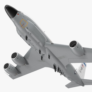 3D Boeing RC-135W Rivet Joint Flight model