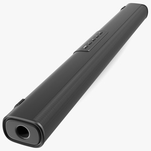 Soundbar Black 3D model