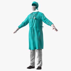 3D model Surgeon Costume