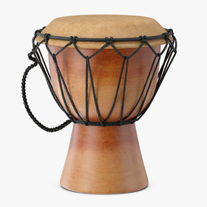 3D Djembe Drum