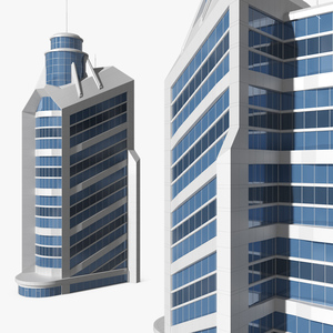 3D Futuristic Skyscraper