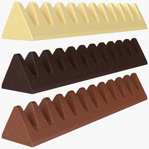 Chocolate Bars 3D model