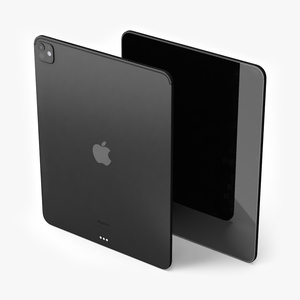 3D model IPad Pro 2024 13 Inch Black Switched Off