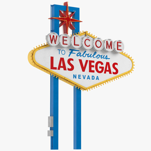 Welcome to Fabulous Las Vegas Sign 3D model