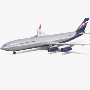 Aeroflot Cargo IL-96-400 3D model